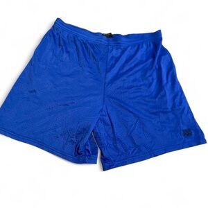Vintage Men’s JC Penney USA Olympics Blue Mesh Shorts Drawstring Size L